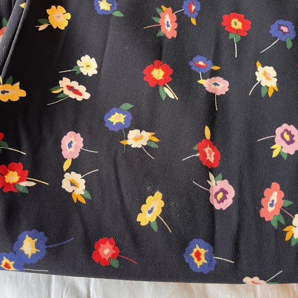 Zara TRF Floral Flowy Wide Leg Culotte Pant XS - Picture 15 of 16